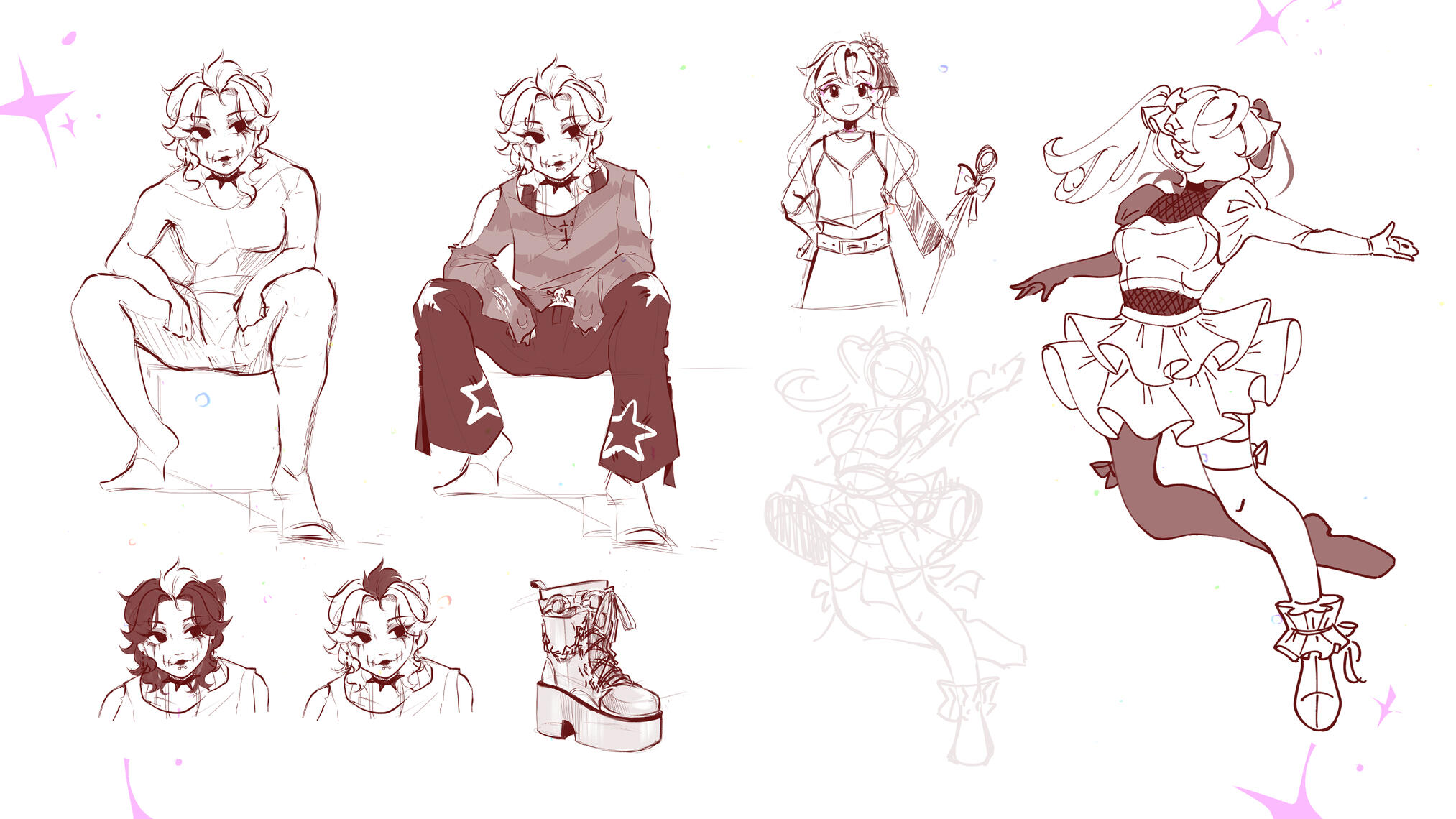 Sketch Page Four Sketch Page Four