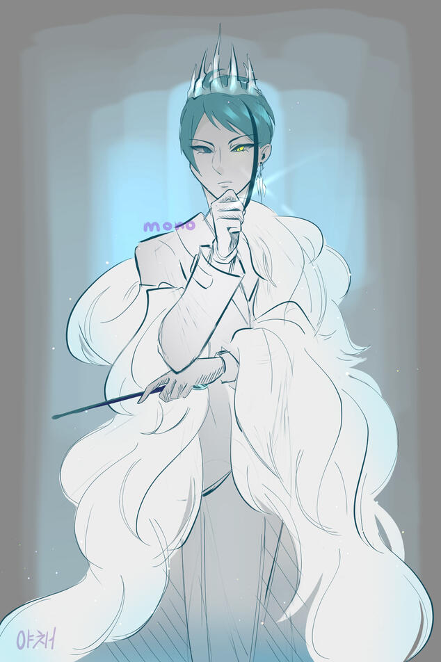 Jade Leech as the White Witch